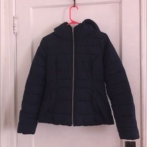 Hollister Navy Coat